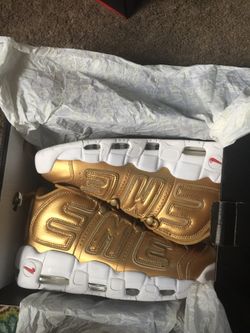 Supreme uptempo size 8.5