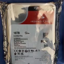 Seagate Ironwolf Pro 16TB NAS HDD NIB