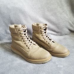 Cliffs White Mountain Ankle Boots Womens Sz 7M Tan C25197Z Marissa Lace Up