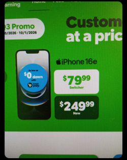 iPhone 16e $249.99