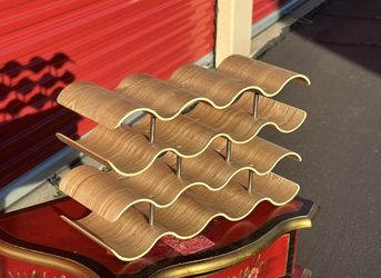 Bottle Holder - Mid Century Modern