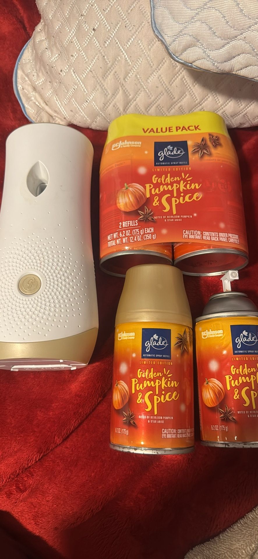 Glade Auto Spray And Refills 