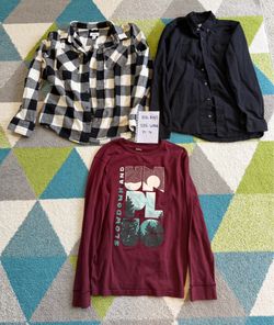 Big Boys Large 14-16 Shirts and pullover Lot of 6