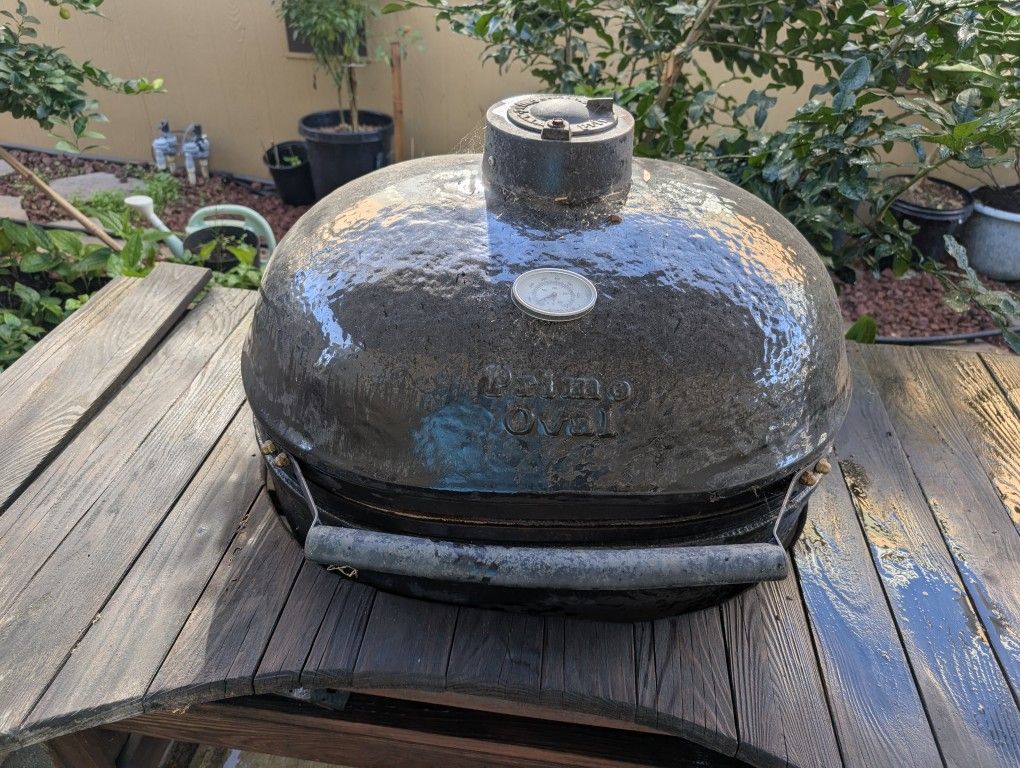 Primo Ceramic Smoker/BBQ/Pizza Oven