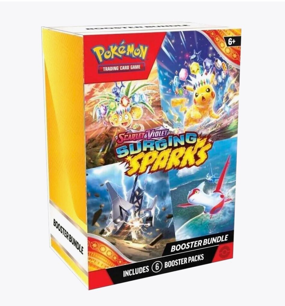 Pokemon TCG: Surging Sparks Booster Bundle *FACTORY SEALED*