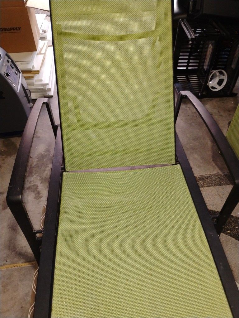 Wrought Iron Lounge Chair