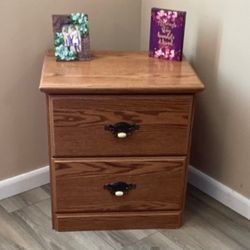  Well Built - Nightstand with Drawers 