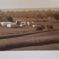 Pennsylvania Farm - Sepia - Limited Edition Print