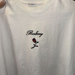 Burberry Rose T- Shirt 