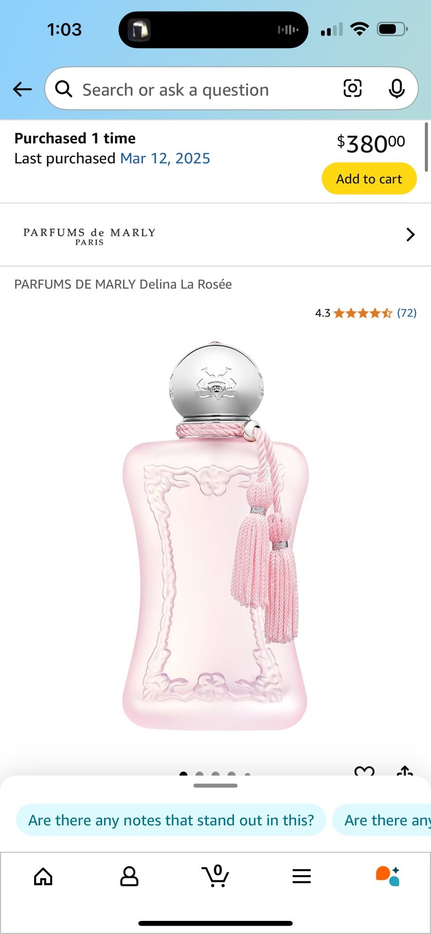 Nice Perfume Delina La Rosée