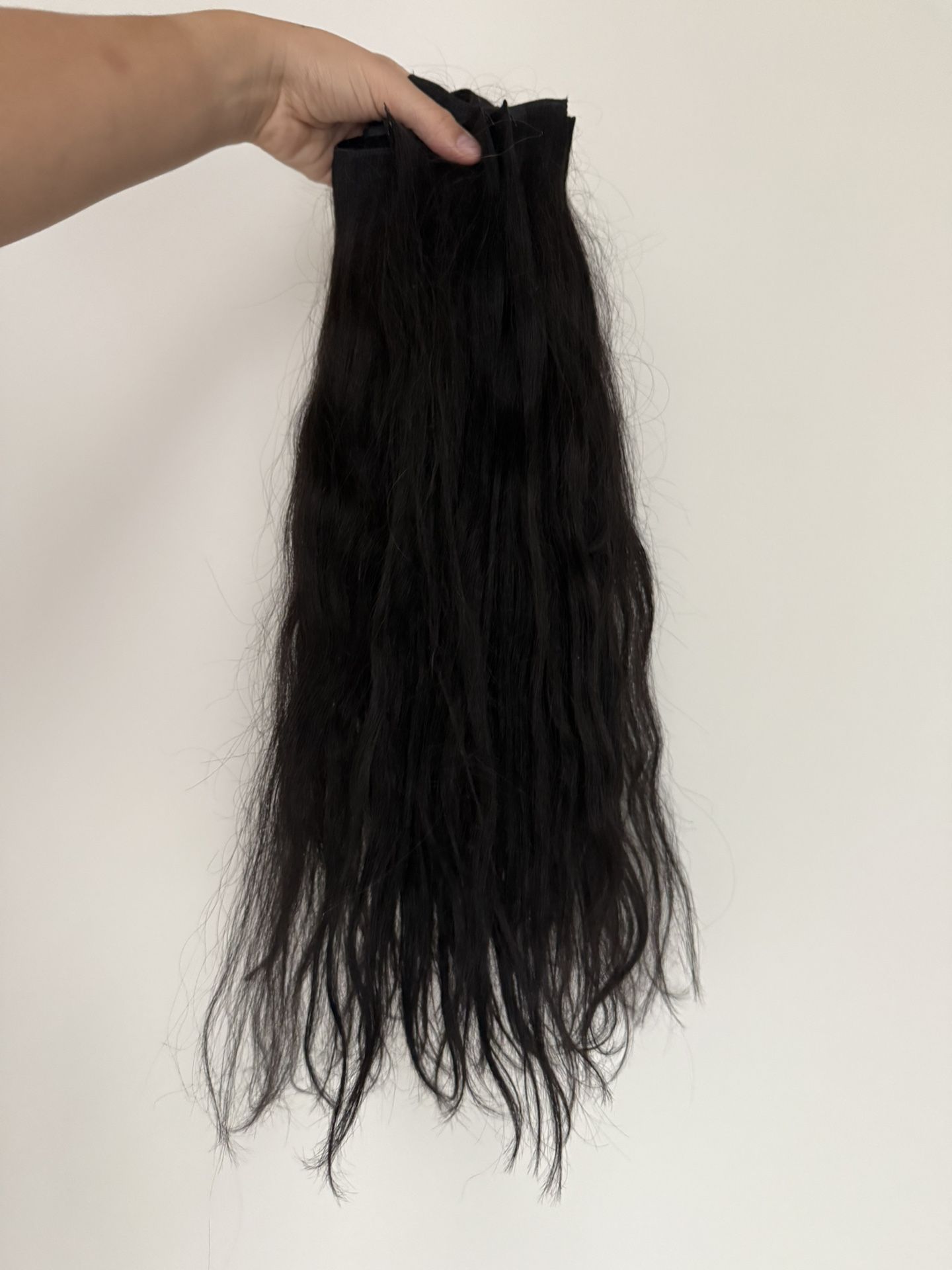 natural hair clip black
