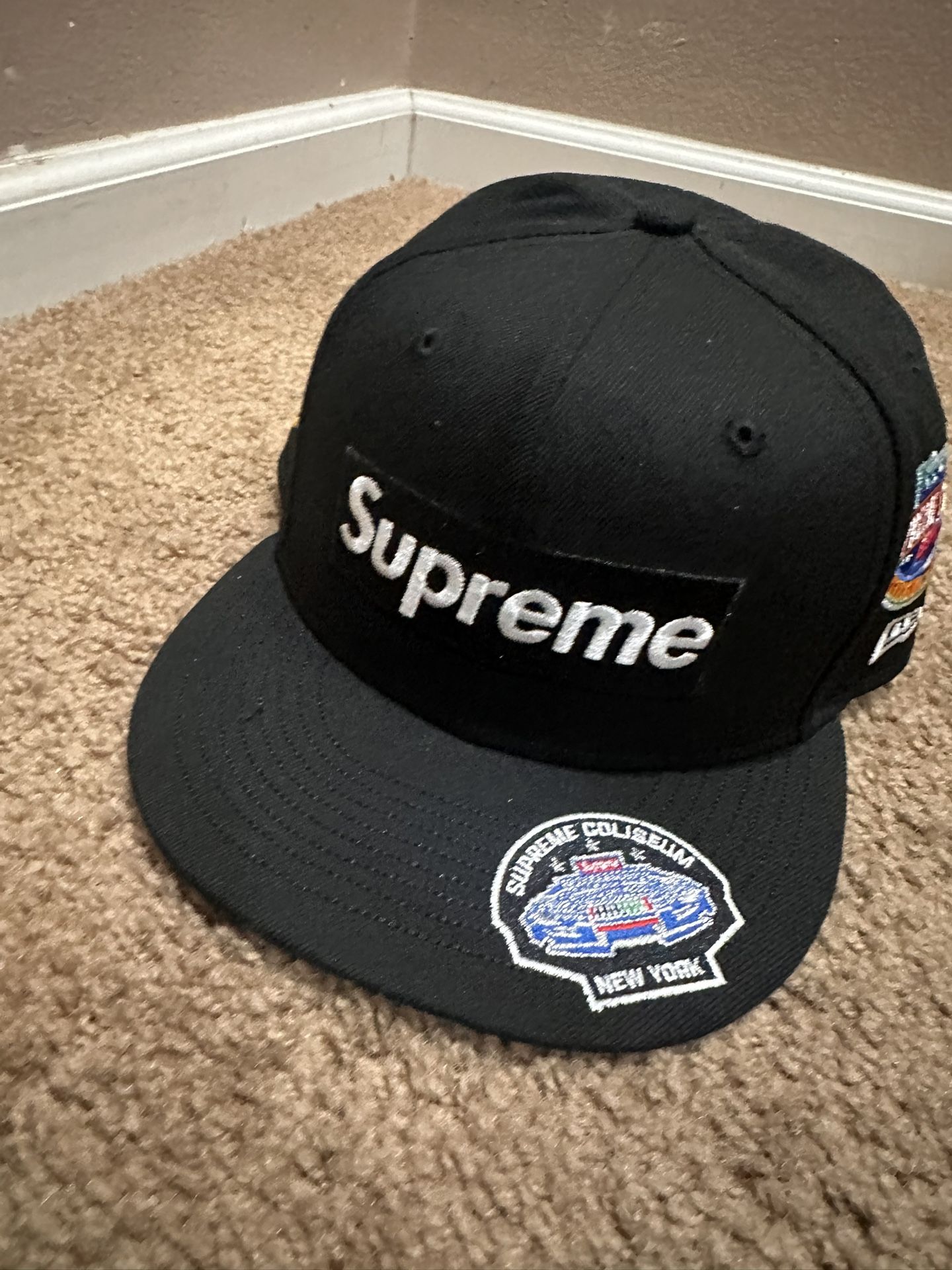 supreme fitted hat
