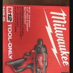 Milwaukee 12v Drill NEW In Unopened Box