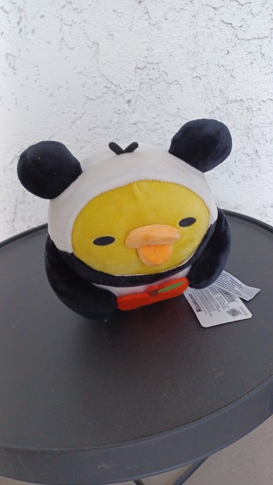 Kiiroitori In A Panda Suit Plushie 