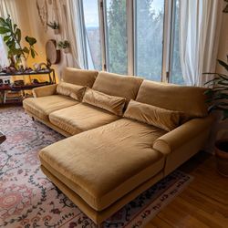 Interior Define Living Room Set - Sectional And Chair