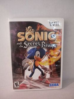 Wii Games - Sonic and the secrets rings