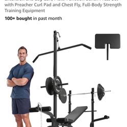 Multifunction Weight Bench- Like New