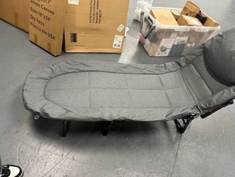 Adjustable Folding Zero Gravity Lounge Chair – Gray