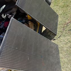 Two Solar Panels 