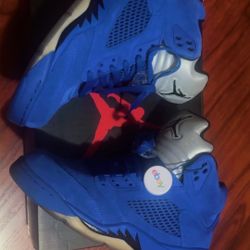 Jordan 5 Blue Suede 