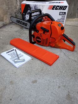 Like-New Echo 20" Inch 59.8cc Gas 2-Stroke Rear Handle Timber Wolf Chainsaw