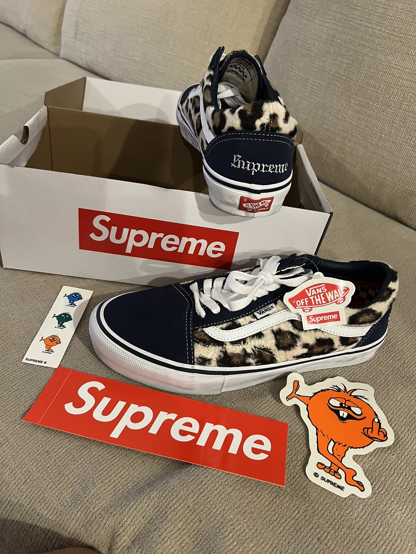 Vans Old Skool SUPREME size 10