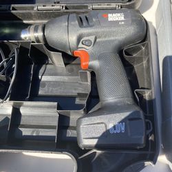 Black & Decker 6.0 V Drill