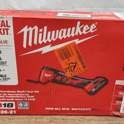Milwaukee M18 - Value Toolkit - New In Box