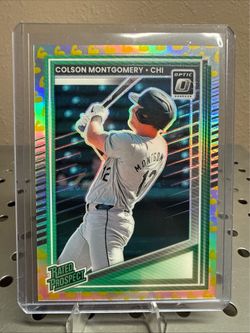 2025 Panini Donruss Optic Rated Prospects Colson Montgomery#139 Flex Prizm #/149