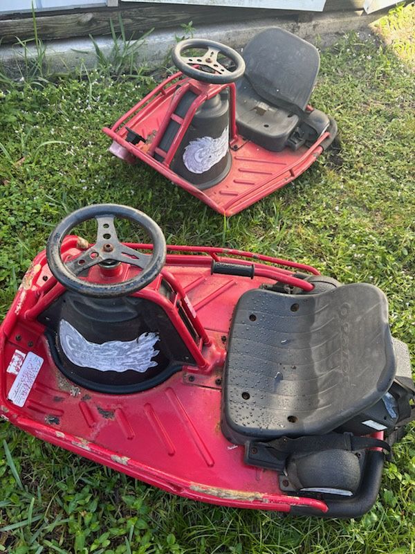 2 Crazy Carts    Go Cart Pair 