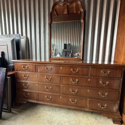 Drexel armoir and dresser