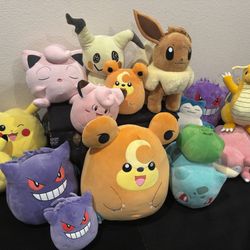 Pokemon Plushies 