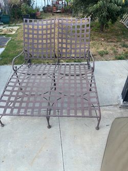 Free metal outdoor chairs