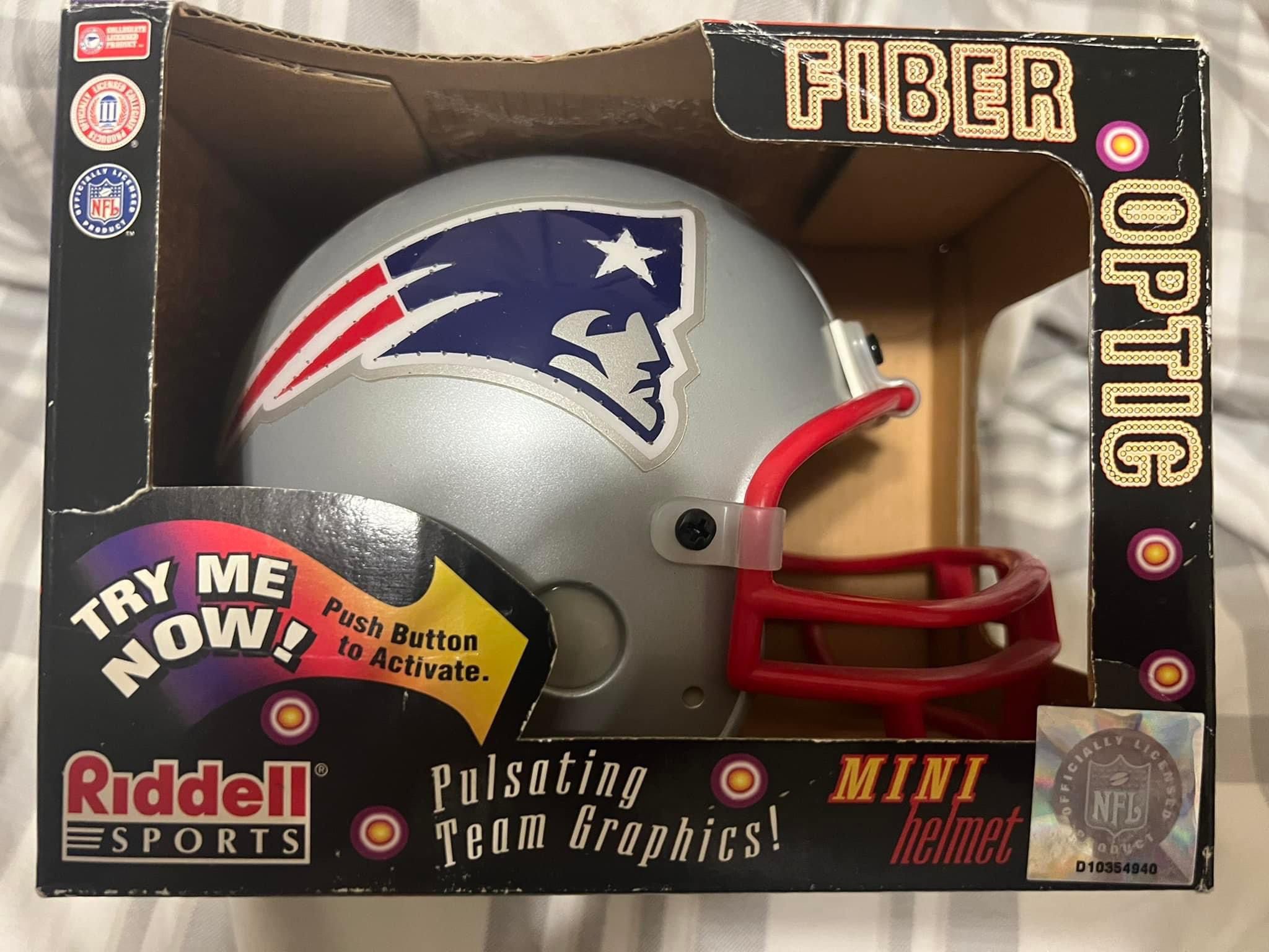 New England Patriots Fiber Optic Mini Helmet for Sale in Hollister, MO -  OfferUp