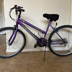 Bike - Purple + Comfort Seat, Helmet & Lock, Roadmaster