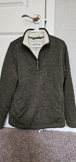 Orvis 1/4 Zip Sweater, Mens Small