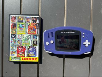 Gameboy advance with 300 games