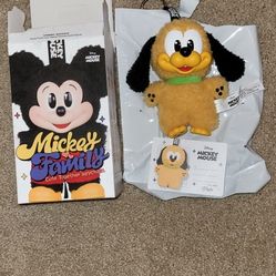 NIB Popmart Disney Pluto Keychain