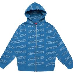   supreme repeat zip up hoodie 