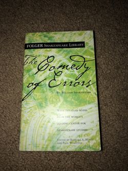 The comedy of errors book