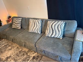 Blue couch