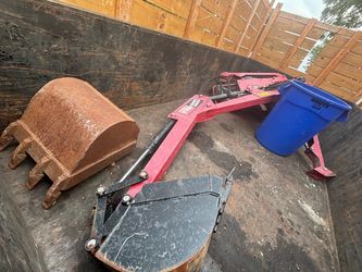 Toro dingo back hoe attachment
