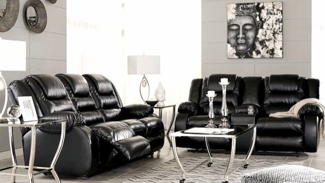 🍹İn Stock🍒SPC.Vacherie Black Reclining Living Room Set
by Ashley