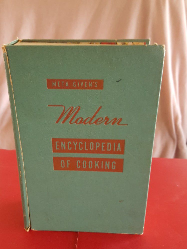 Modern Encyclopeda Of Cooking 1955 ed
