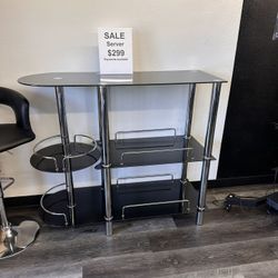 New- Buffet Server- Glass 