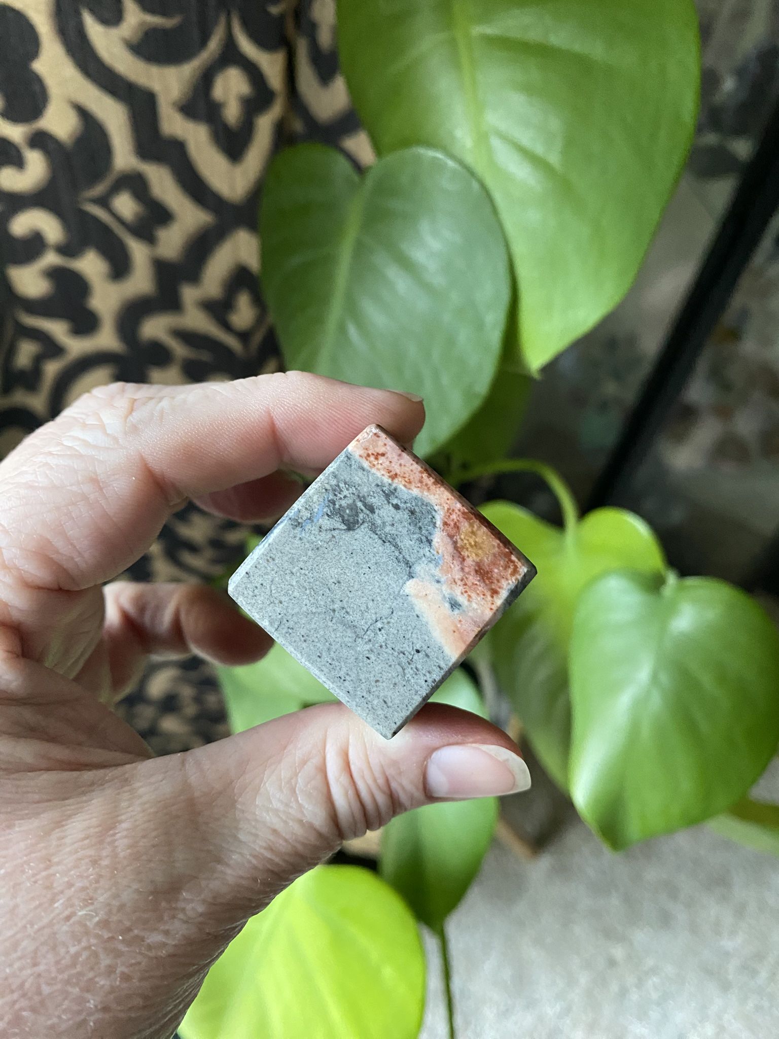 Polychrome Jasper Cube