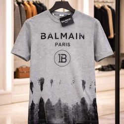 Balmain Gray Tshirt 3for$100 