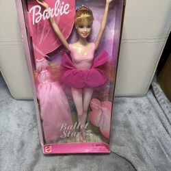 Barbie Ballet Star doll 2001-Mattel-Toy Collectible Never removed from the box  Box is in mint condition