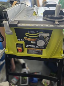 Ryobi 15 Amp Table Saw – Great Working Condition