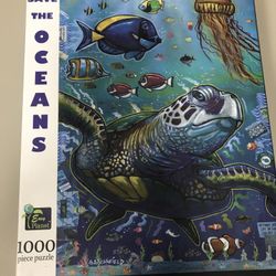 New Save The Ocean 1000 Piece Puzzle Family Fun